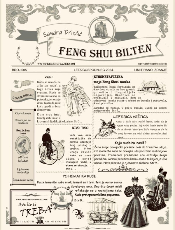 FENG SHUI BILTEN Br. 005