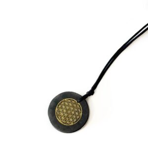 Ogrlica zaštite  ,Cvet života – šungit’